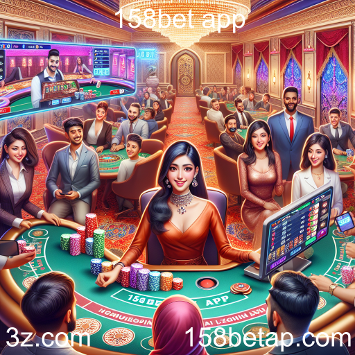 A Ascensão dos Jogos ao Vivo no 158bet App